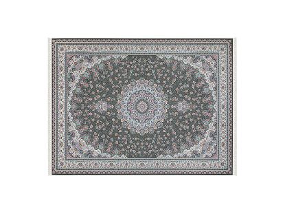 تصویر فرش پاتریس طرح الماس رنگ طوسی 1500 شانه